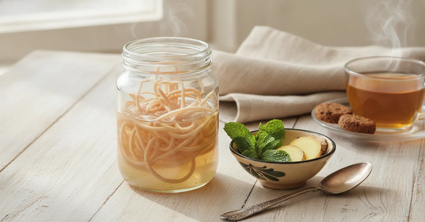 Rituel de relaxation après le repas